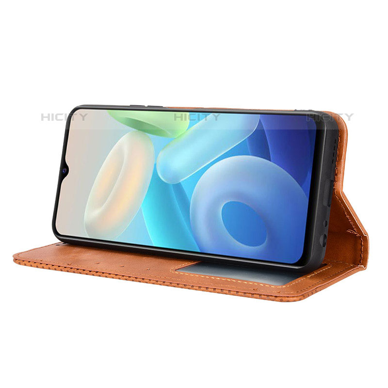 Vivo T1 5G India用手帳型 レザーケース スタンド カバー BY4 Vivo 