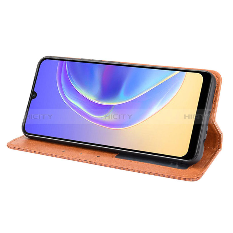 Vivo V21e 4G用手帳型 レザーケース スタンド カバー BY4 Vivo 