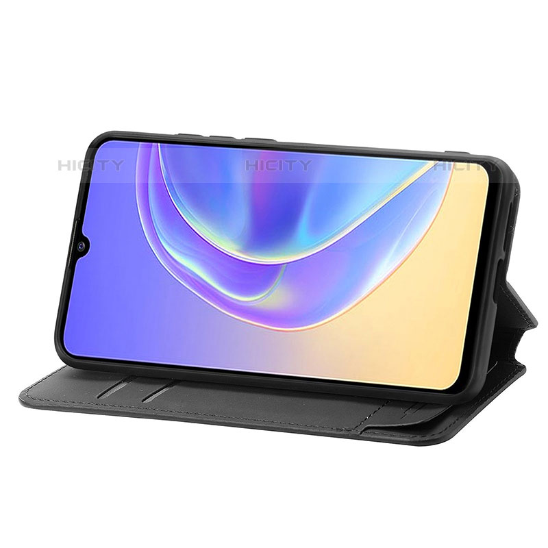 Vivo V21e 5G用手帳型 レザーケース スタンド パターン カバー S02D Vivo 