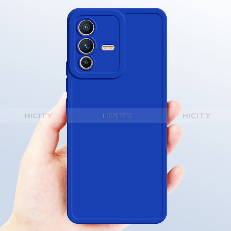 Vivo V23 Pro 5G用360度 フルカバー極薄ソフトケース シリコンケース 耐衝撃 全面保護 バンパー YK1 Vivo 