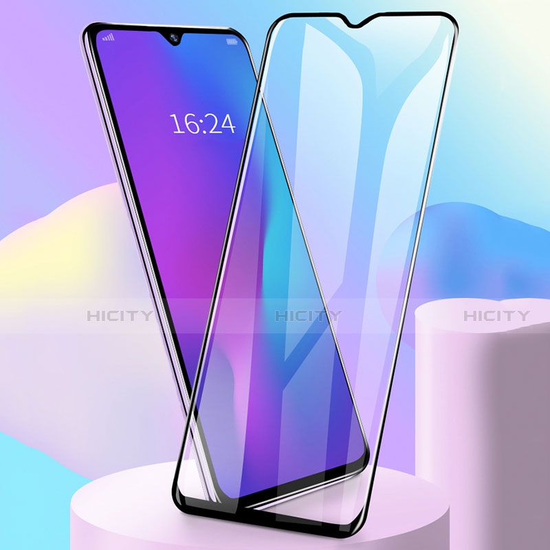 Vivo Y20用強化ガラス フル液晶保護フィルム F02 Vivo ブラック