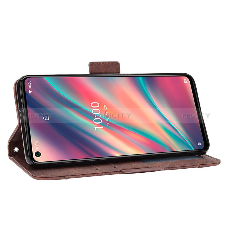 Wiko View5用手帳型 レザーケース スタンド カバー BY6 Wiko 