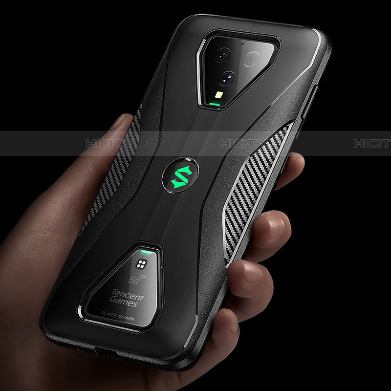 Xiaomi Black Shark 3 Pro用360度 フルカバー極薄ソフトケース シリコンケース 耐衝撃 全面保護 バンパー Xiaomi 