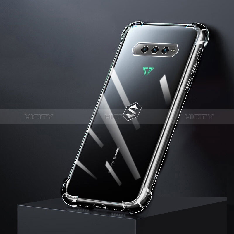 Xiaomi Black Shark 4 Pro 5G用極薄ソフトケース シリコンケース 耐衝撃 全面保護 クリア透明 H01 Xiaomi 