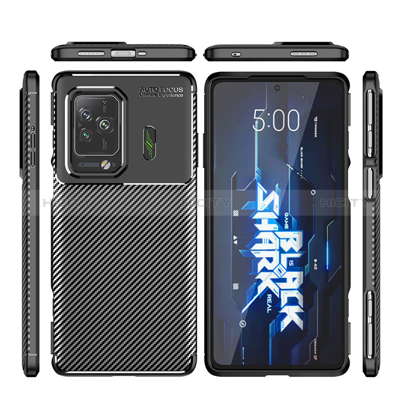 Xiaomi Black Shark 5 5G用シリコンケース ソフトタッチラバー ツイル カバー Xiaomi 