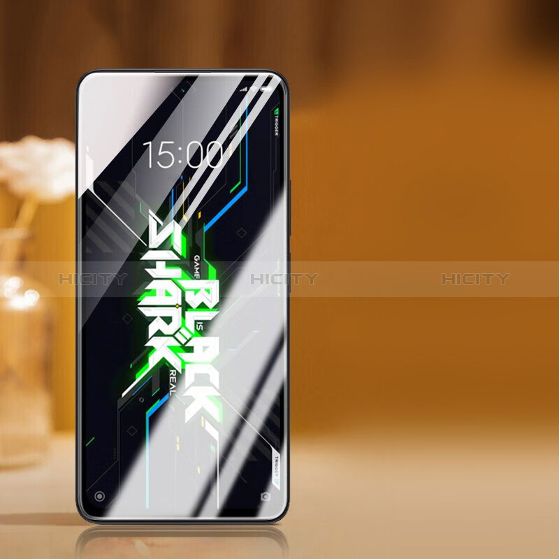 Xiaomi Black Shark 5 5G用強化ガラス フル液晶保護フィルム Xiaomi ブラック