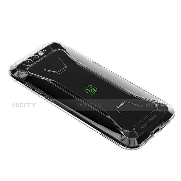 Xiaomi Black Shark用極薄ソフトケース シリコンケース 耐衝撃 全面保護 クリア透明 T04 Xiaomi クリア