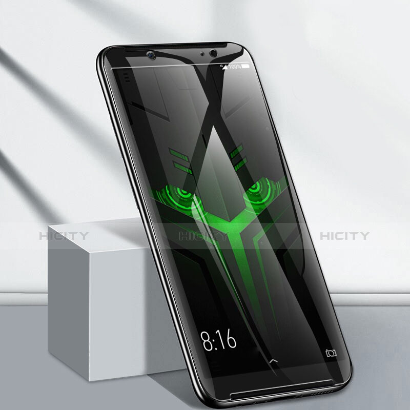 Xiaomi Black Shark Helo用強化ガラス フル液晶保護フィルム Xiaomi ブラック