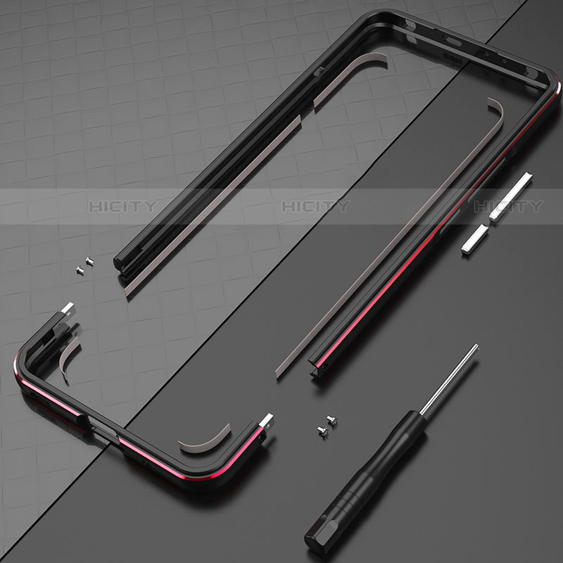 Xiaomi Mi 11 Lite 5G用ケース 高級感 手触り良い アルミメタル 製の金属製 バンパー カバー T01 Xiaomi 