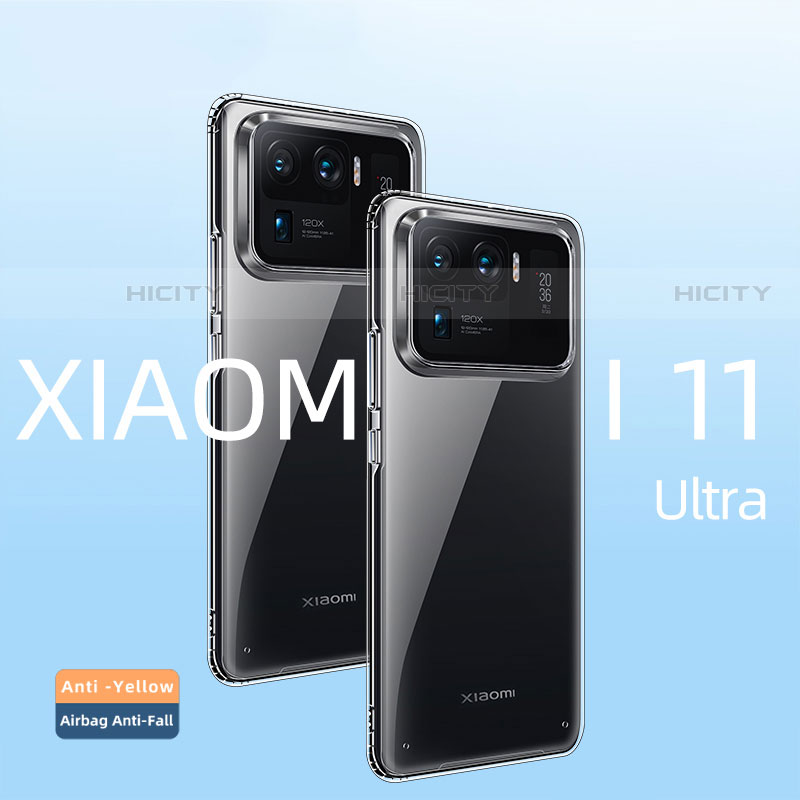 Xiaomi Mi 11 Ultra 5G用ハードカバー クリスタル 透明 H05 Xiaomi 