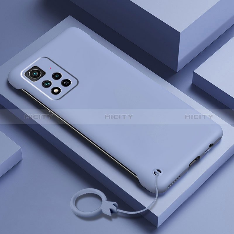 Xiaomi Mi 11i 5G (2022)用ハードケース プラスチック 質感もマット カバー YK5 Xiaomi ラベンダーグレー