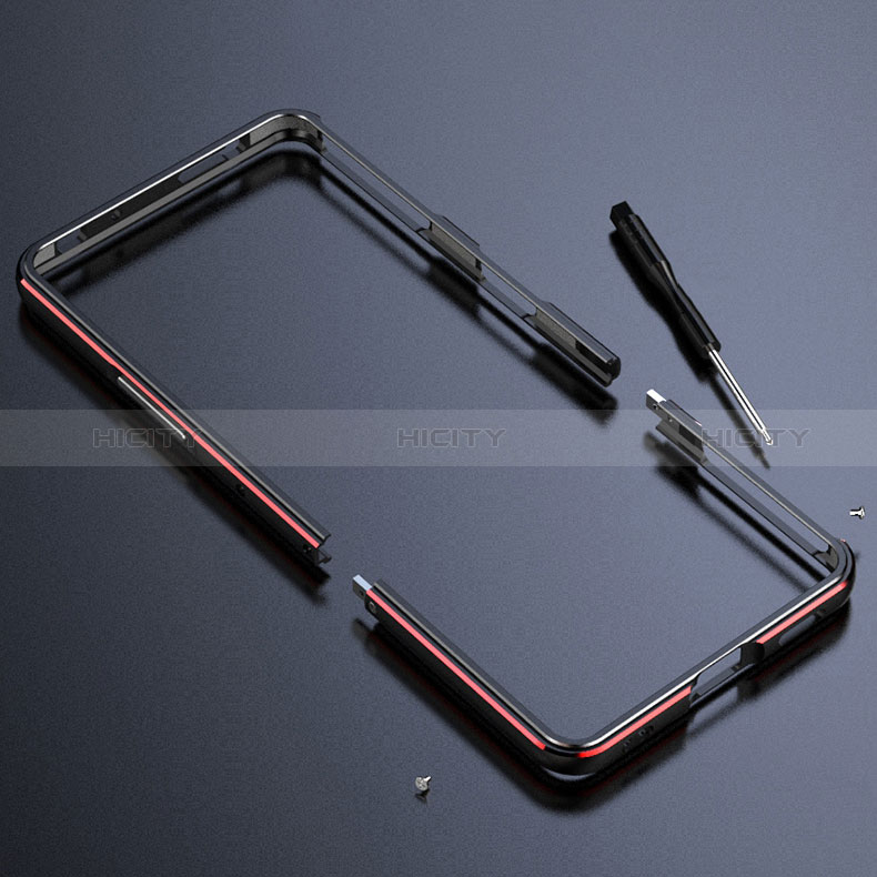 Xiaomi Mi 11i 5G用ケース 高級感 手触り良い アルミメタル 製の金属製 バンパー カバー S01 Xiaomi 