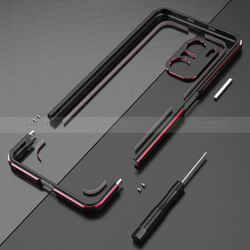 Xiaomi Mi 11i 5G用ケース 高級感 手触り良い アルミメタル 製の金属製 バンパー カバー Xiaomi 