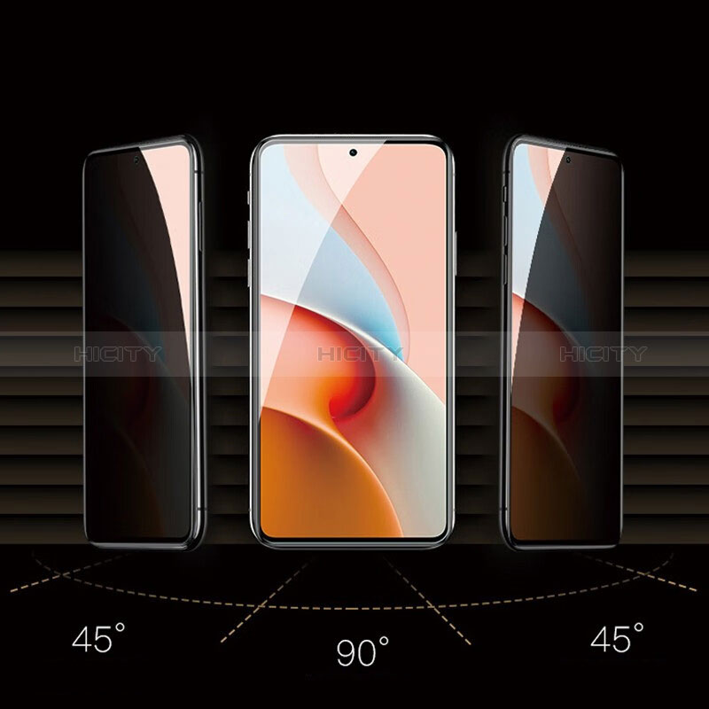 Xiaomi Mi 11T Pro 5G用高光沢 液晶保護フィルム フルカバレッジ画面 反スパイ Xiaomi クリア