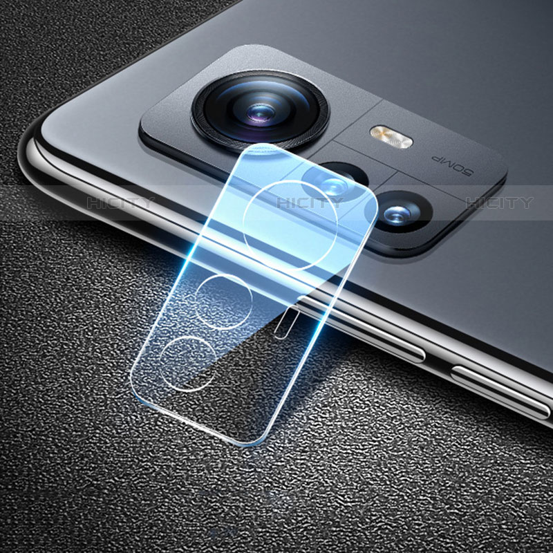 Xiaomi Mi 12 5G用強化ガラス カメラプロテクター カメラレンズ 保護ガラスフイルム C02 Xiaomi クリア