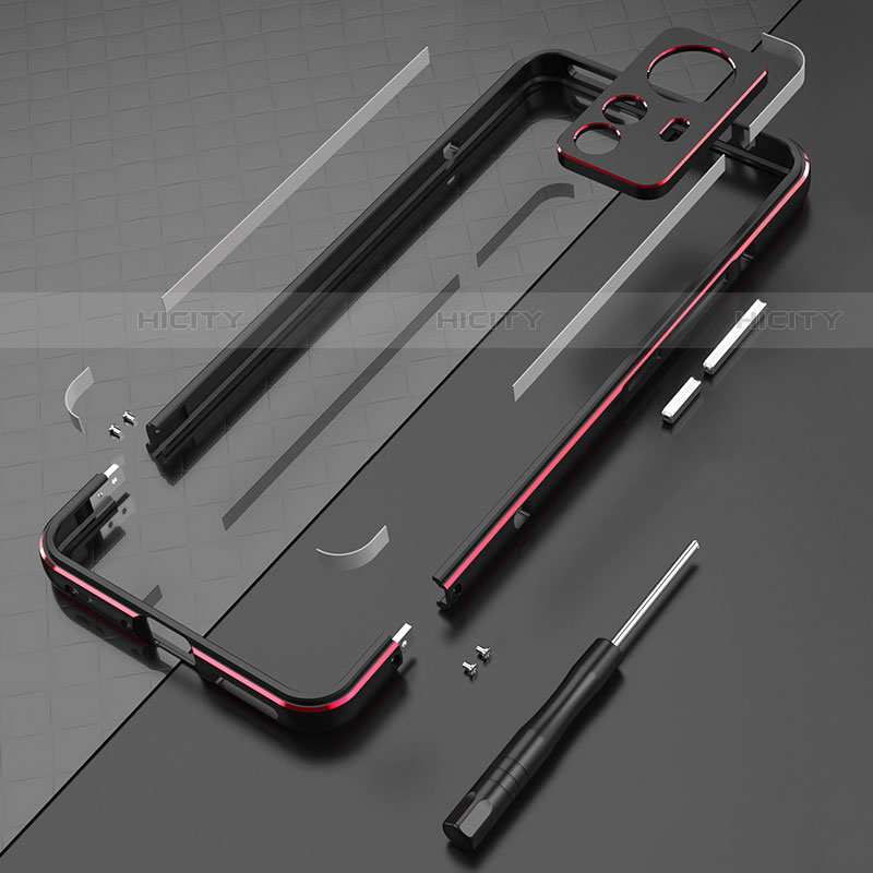 Xiaomi Mi 12S Pro 5G用ケース 高級感 手触り良い アルミメタル 製の金属製 バンパー カバー Xiaomi 