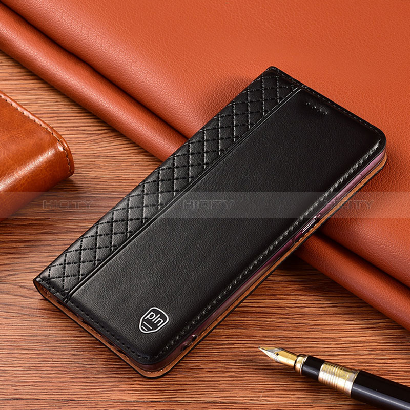 Xiaomi Mi 13 5G用手帳型 レザーケース スタンド カバー H10P Xiaomi ブラック