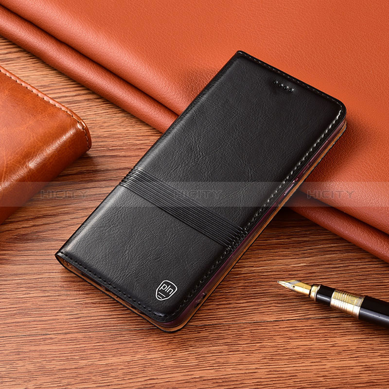 Xiaomi Mi 13 Lite 5G用手帳型 レザーケース スタンド カバー H05P Xiaomi ブラック