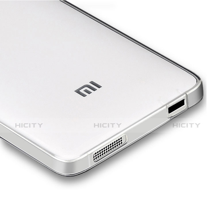 Xiaomi Mi 4用極薄ソフトケース シリコンケース 耐衝撃 全面保護 クリア透明 T04 Xiaomi クリア