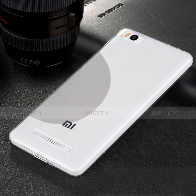 Xiaomi Mi 4C用極薄ソフトケース シリコンケース 耐衝撃 全面保護 クリア透明 カバー Xiaomi クリア