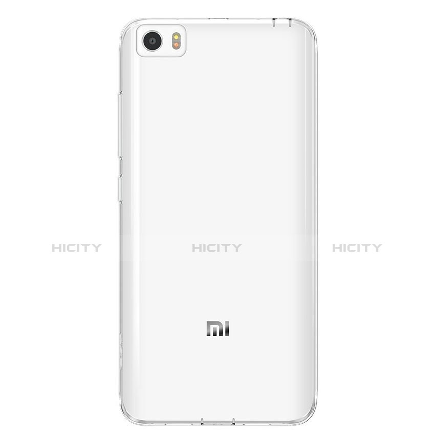 Xiaomi Mi 5用極薄ソフトケース シリコンケース 耐衝撃 全面保護 クリア透明 カバー Xiaomi クリア