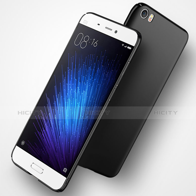 Xiaomi Mi 5用ハードケース プラスチック 質感もマット M05 Xiaomi ブラック