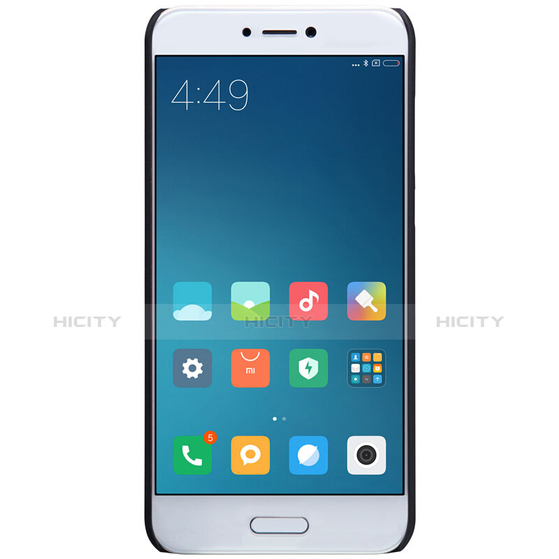 Xiaomi Mi 5C用ハードケース プラスチック メッシュ デザイン Xiaomi ブラック