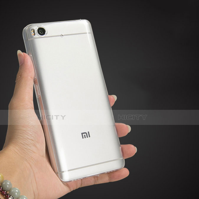 Xiaomi Mi 5S 4G用極薄ソフトケース シリコンケース 耐衝撃 全面保護 クリア透明 T04 Xiaomi クリア