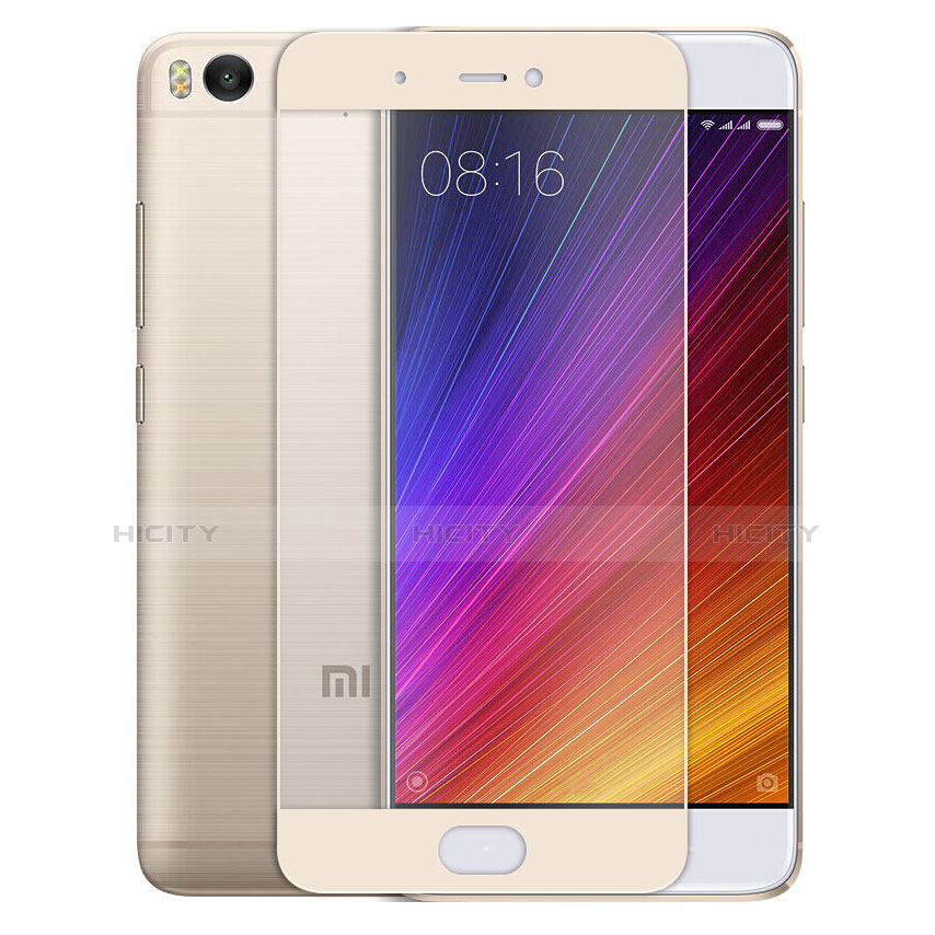 Xiaomi Mi 5S 4G用強化ガラス フル液晶保護フィルム Xiaomi ゴールド