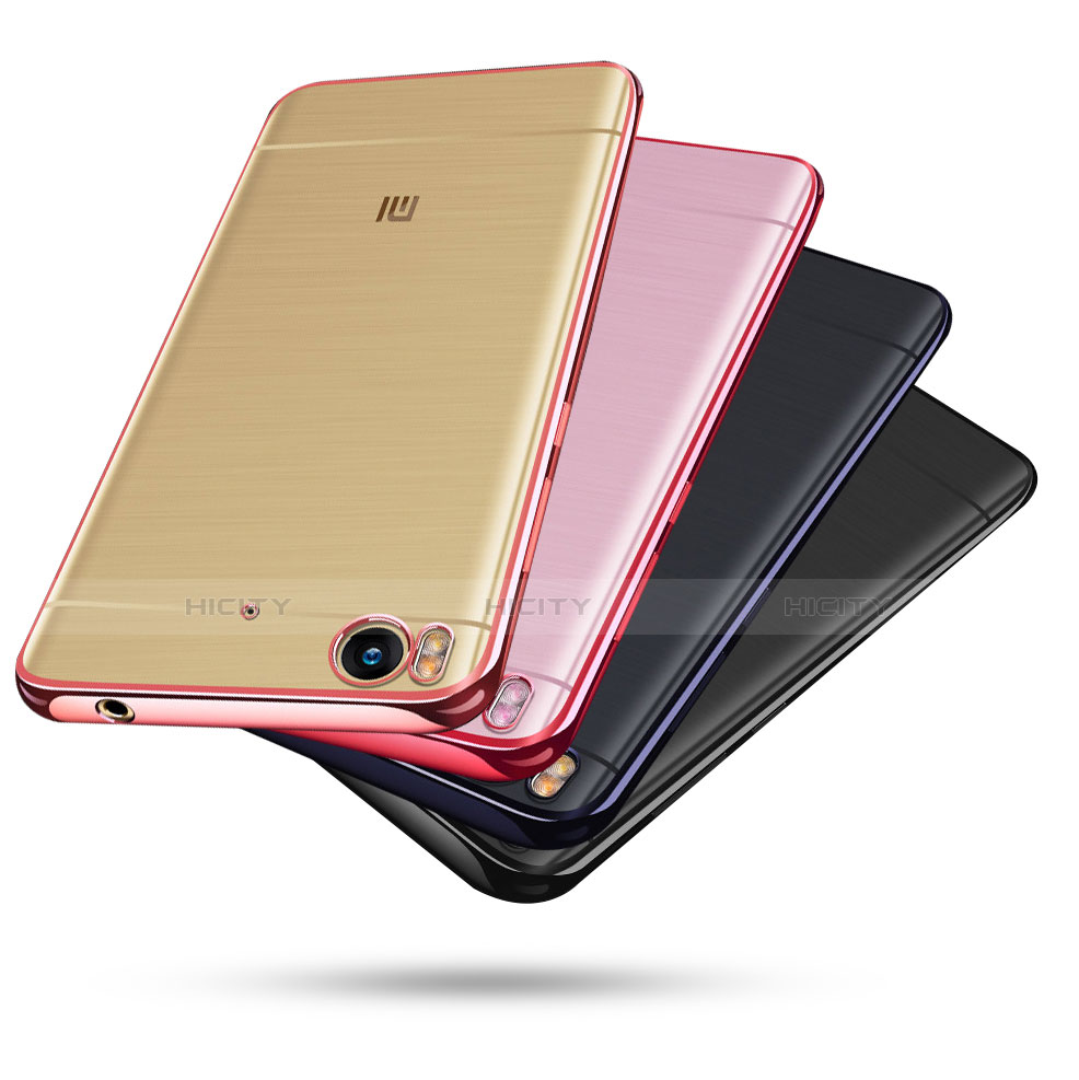 Xiaomi Mi 5S用極薄ソフトケース シリコンケース 耐衝撃 全面保護 クリア透明 H02 Xiaomi 