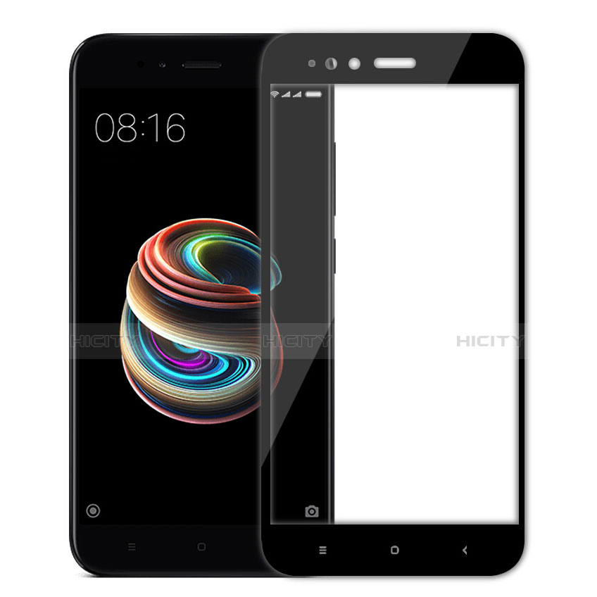 Xiaomi Mi 5X用強化ガラス フル液晶保護フィルム F02 Xiaomi ブラック