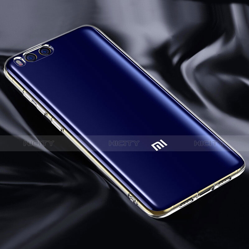 Xiaomi Mi 6用極薄ソフトケース シリコンケース 耐衝撃 全面保護 クリア透明 T03 Xiaomi クリア