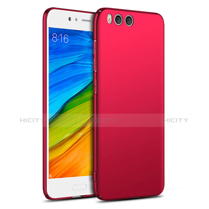 Xiaomi Mi 6用ハードケース プラスチック 質感もマット M05 Xiaomi レッド