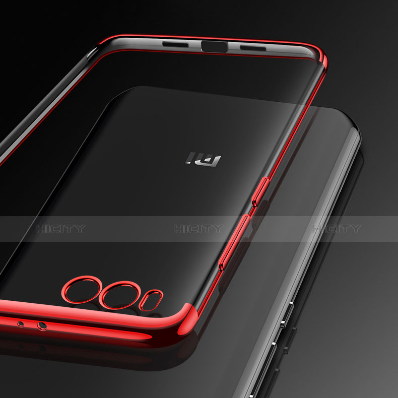 Xiaomi Mi 6用極薄ソフトケース シリコンケース 耐衝撃 全面保護 クリア透明 H01 Xiaomi 