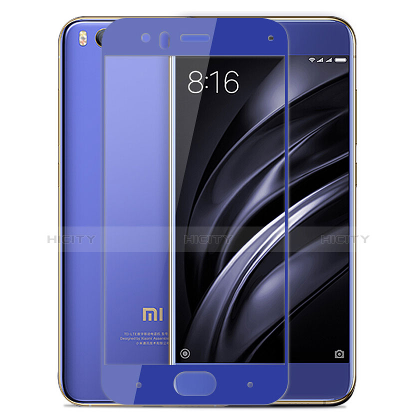 Xiaomi Mi 6用強化ガラス フル液晶保護フィルム F04 Xiaomi ネイビー