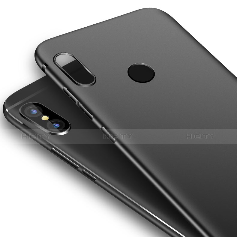 Xiaomi Mi 6X用極薄ソフトケース シリコンケース 耐衝撃 全面保護 S03 Xiaomi ブラック