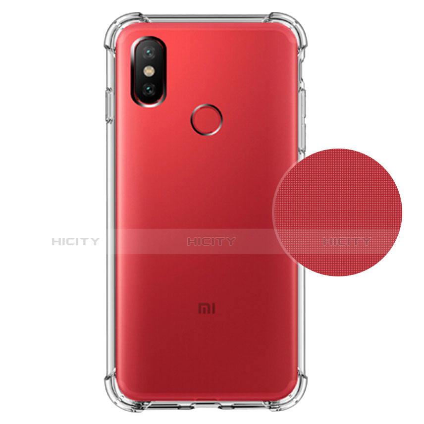 Xiaomi Mi 6X用極薄ソフトケース シリコンケース 耐衝撃 全面保護 透明 H01 Xiaomi 