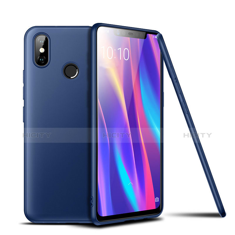 Xiaomi Mi 8用極薄ソフトケース シリコンケース 耐衝撃 全面保護 S01 Xiaomi ネイビー