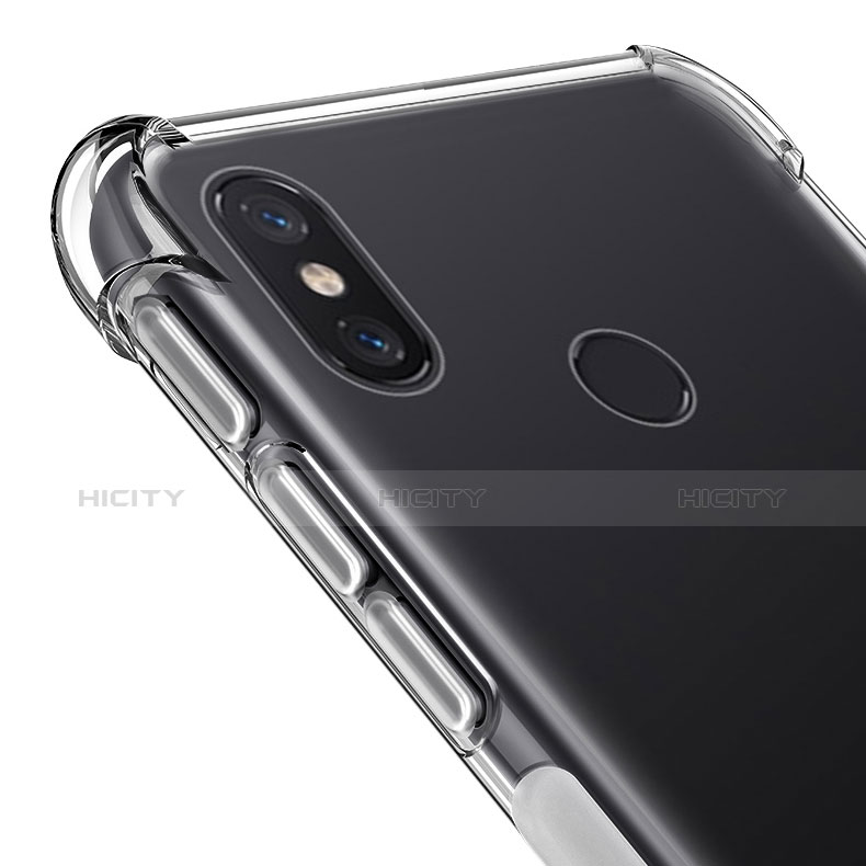 Xiaomi Mi 8用極薄ソフトケース シリコンケース 耐衝撃 全面保護 クリア透明 T04 Xiaomi クリア