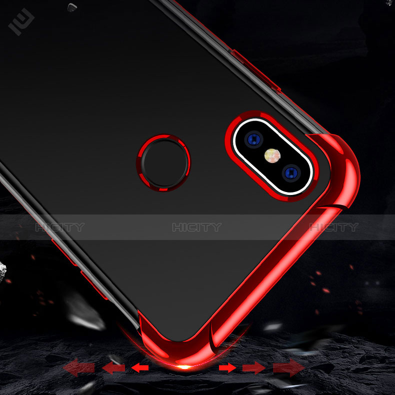 Xiaomi Mi 8用極薄ソフトケース シリコンケース 耐衝撃 全面保護 クリア透明 H05 Xiaomi 