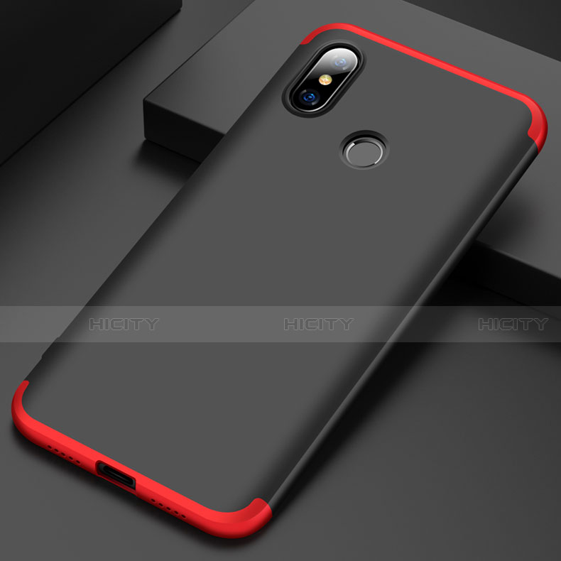 Xiaomi Mi 8用ハードケース プラスチック 質感もマット 前面と背面 360度 フルカバー Xiaomi 