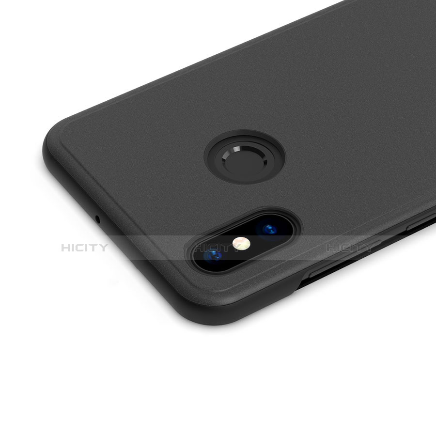 Xiaomi Mi 8用手帳型 レザーケース スタンド 鏡面 カバー Xiaomi 