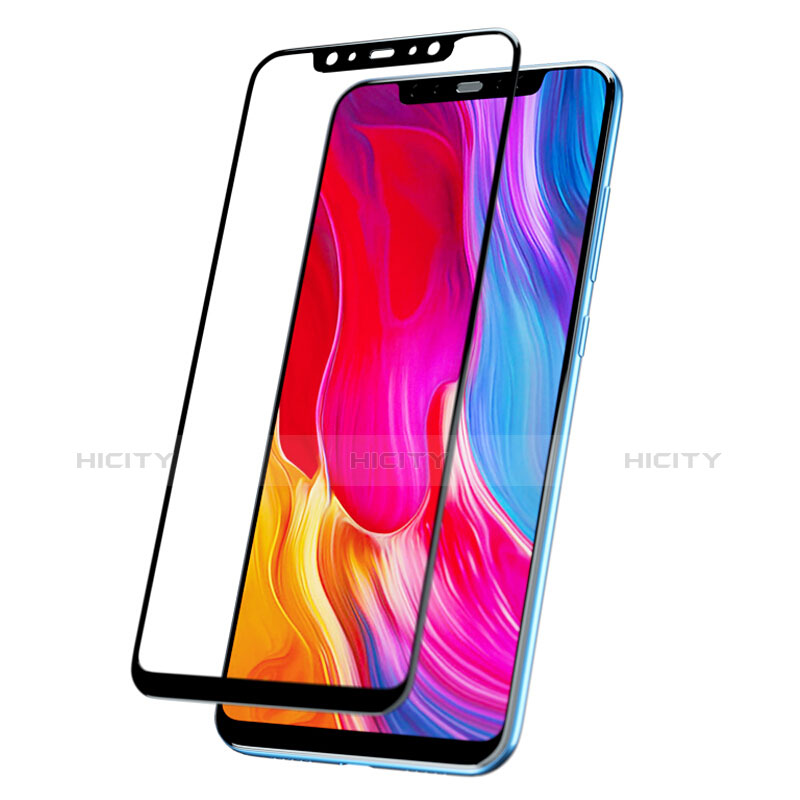 Xiaomi Mi 8 Explorer用強化ガラス フル液晶保護フィルム F04 Xiaomi ブラック