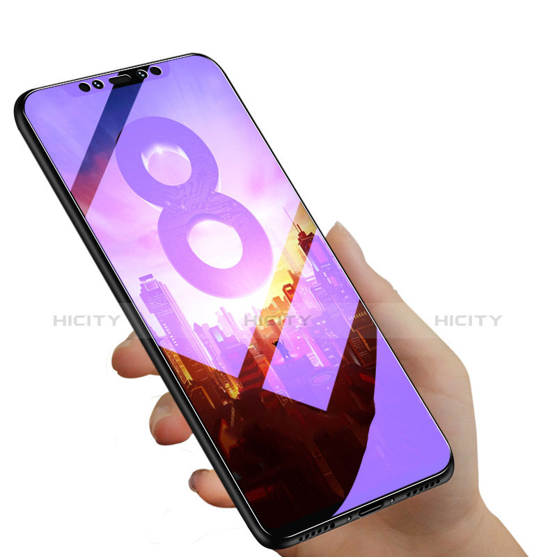 Xiaomi Mi 8用アンチグレア ブルーライト 強化ガラス 液晶保護フィルム B01 Xiaomi クリア