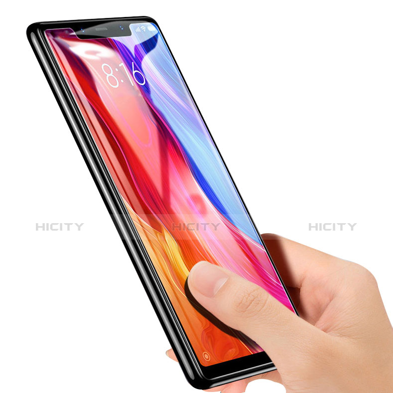 Xiaomi Mi 8用強化ガラス フル液晶保護フィルム F20 Xiaomi ブラック