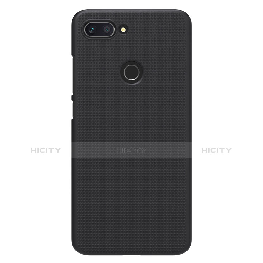 Xiaomi Mi 8 Lite用ハードケース プラスチック 質感もマット Xiaomi ブラック