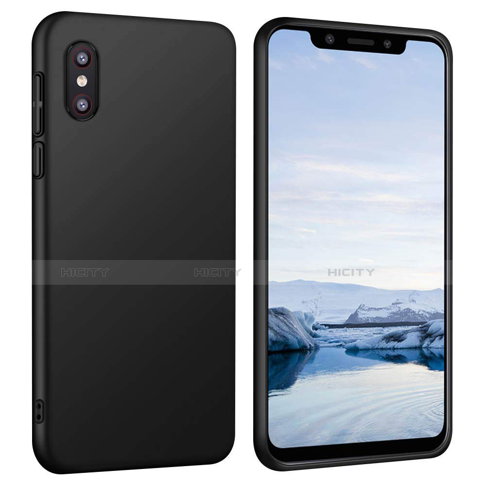 Xiaomi Mi 8 Pro Global Version用ハードケース プラスチック 質感もマット M03 Xiaomi ブラック