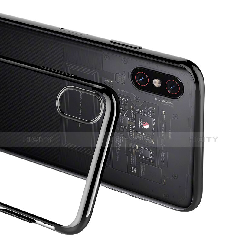 Xiaomi Mi 8 Pro Global Version用極薄ソフトケース シリコンケース 耐衝撃 全面保護 透明 H02 Xiaomi 