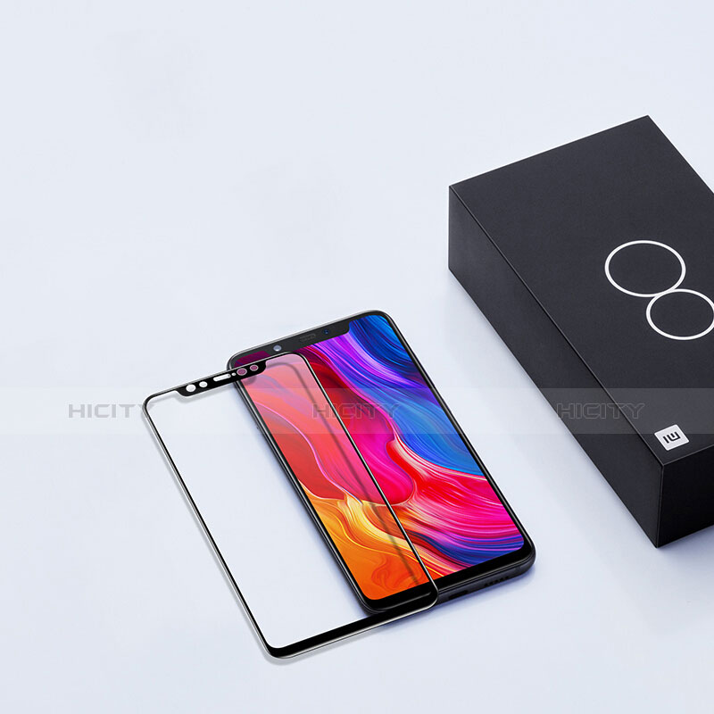 Xiaomi Mi 8 Pro Global Version用強化ガラス フル液晶保護フィルム F03 Xiaomi ブラック