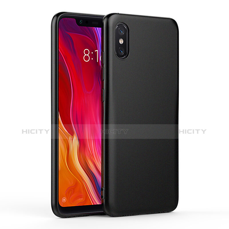 Xiaomi Mi 8 Screen Fingerprint Edition用極薄ソフトケース シリコンケース 耐衝撃 全面保護 Xiaomi ブラック